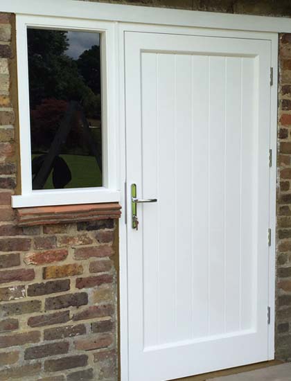 bespoke timber front door
