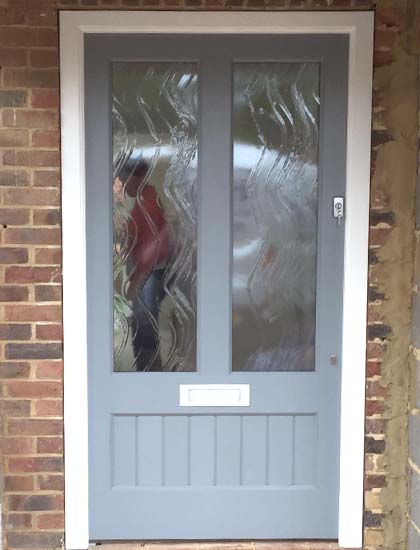 bespoke timber front door